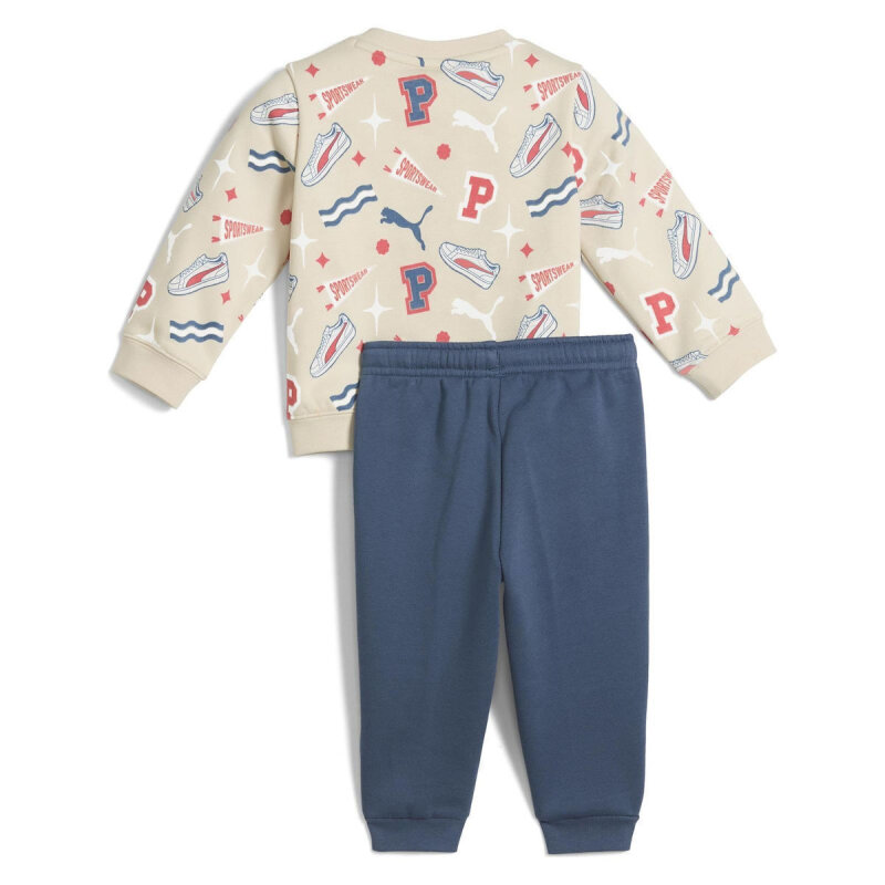Puma Minicats Crew Set Bej Çocuk Eşofman Takımı - Puma (1)