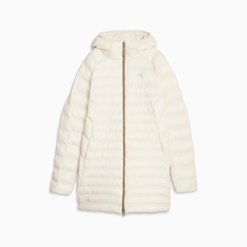 Puma PackLITE Primaloft Long Hooded Jacket Bej Kadın Mont - 6