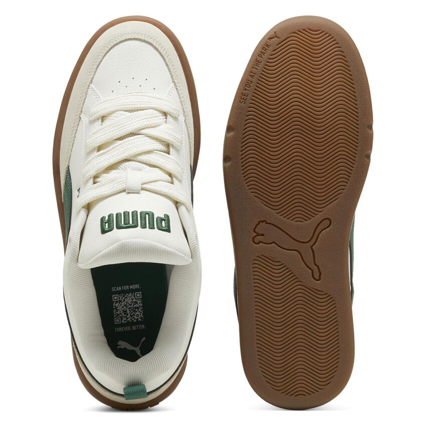 Puma Park Lifestyle OG Beyaz-Yeşil Erkek Sneaker Ayakkabı - 4