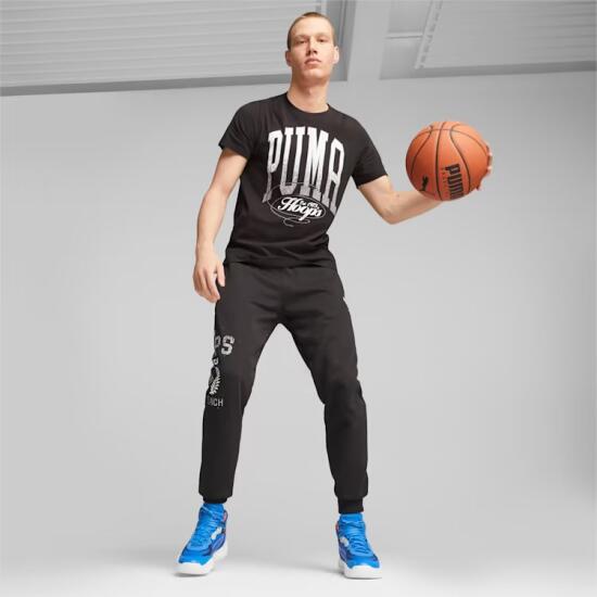 Puma Playmaker Pro Mid Mavi Erkek Basketbol Ayakkabısı - 4