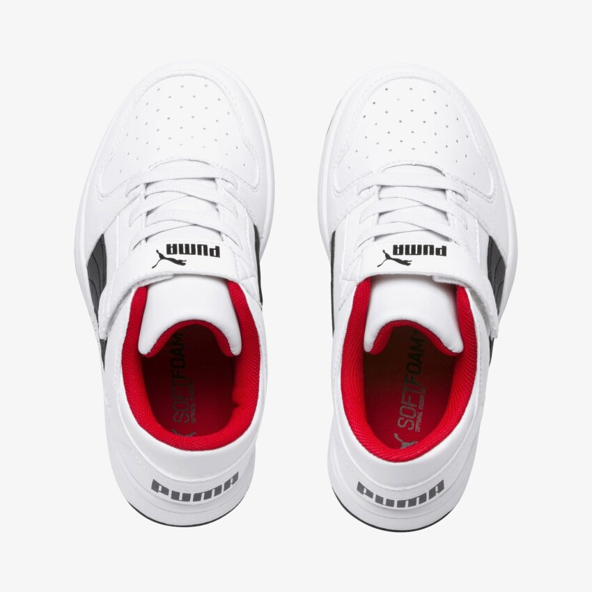 Puma Rebound Layup Lo SL V PS Çocuk Sneaker Ayakkabı - 3