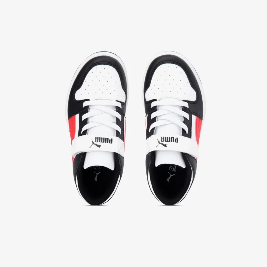 Puma Rebound Layup Lo SL V PS Çocuk Sneaker Ayakkabı - 3