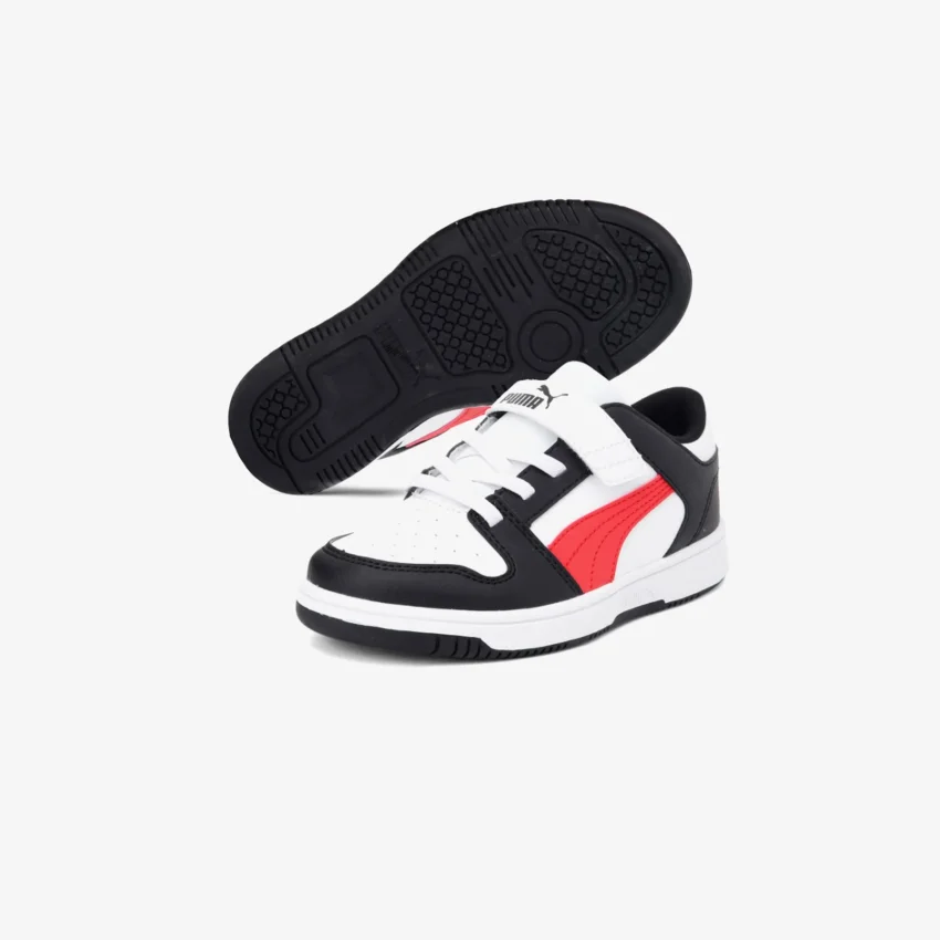 Puma Rebound Layup Lo SL V PS Çocuk Sneaker Ayakkabı - 4
