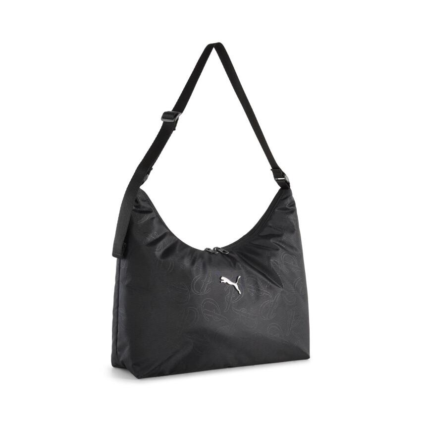 Puma Pop Slouchy Hobo Bag Siyah Kadın Omuz Çantası - 1