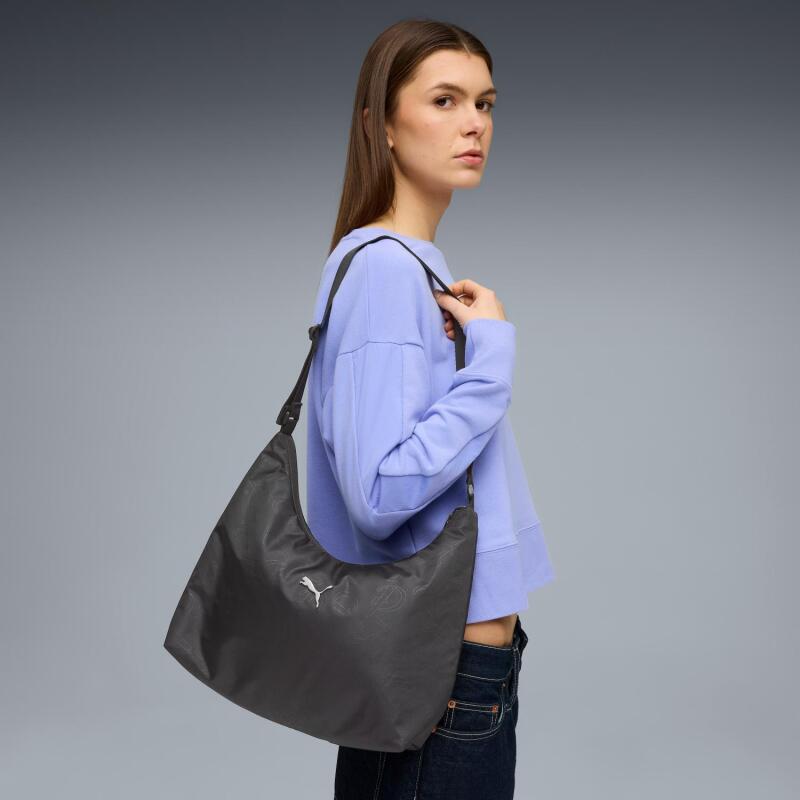 Puma Pop Slouchy Hobo Bag Siyah Kadın Omuz Çantası - 4