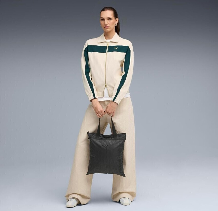 Puma Pop Tote Siyah Kadın Omuz Çantası - 1