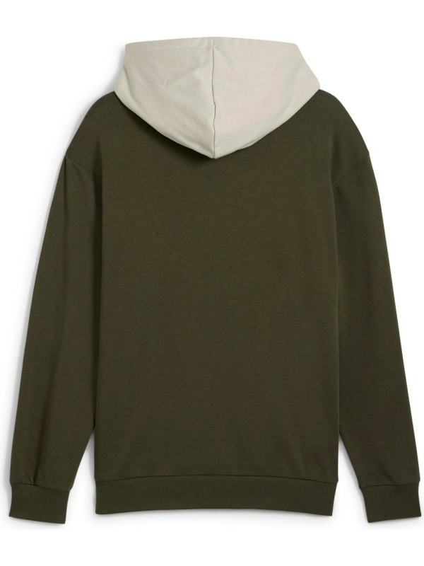 Puma Power Colorblock Haki Erkek Sweatshirt - Puma (1)