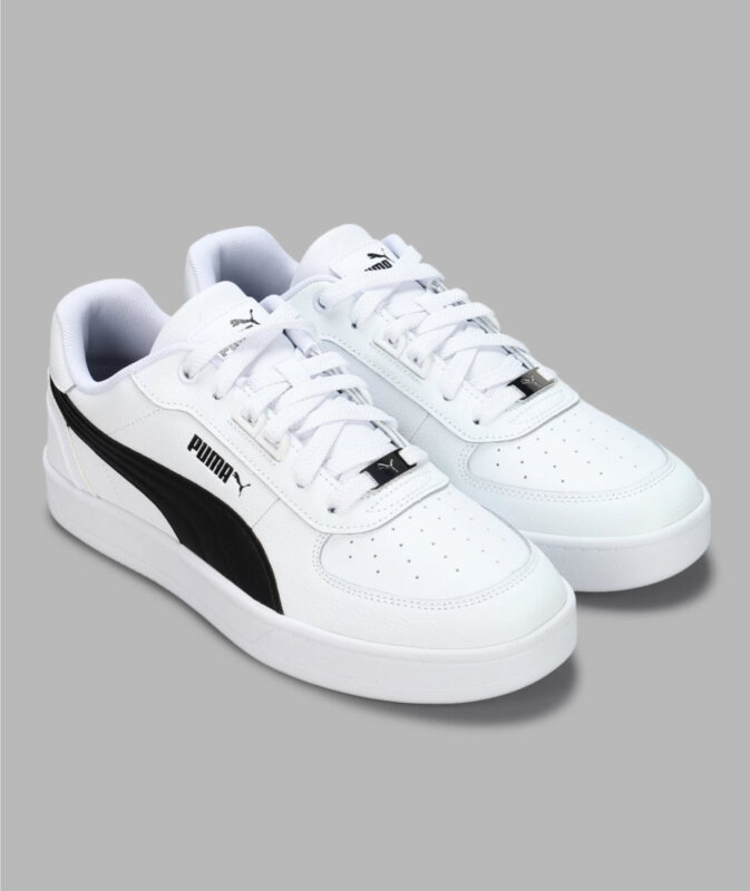 Puma Puma Caven 2.0 Lux Beyaz-Siyah Erkek Günlük Ayakkabı - 2