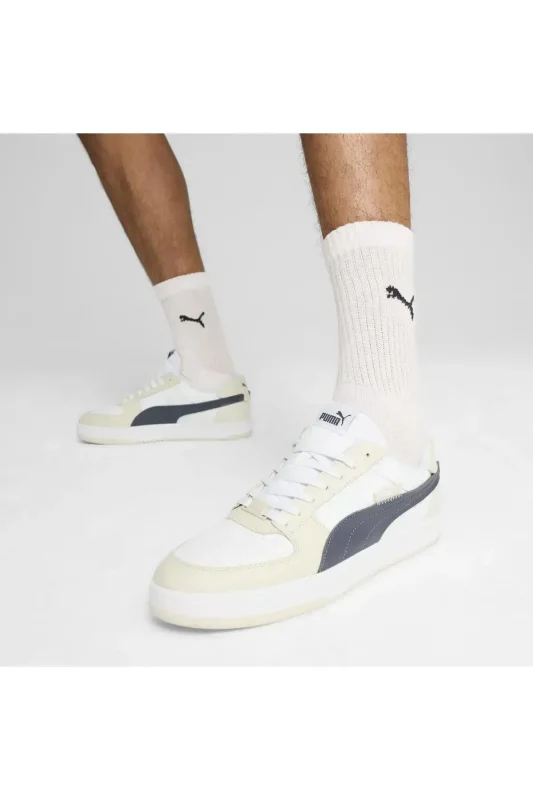 Puma Caven 2.0 VTG Beyaz-Gri Erkek Günlük Ayakkabı - 2