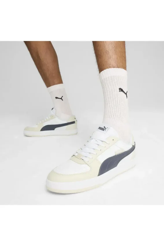 Puma Caven 2.0 VTG Beyaz-Gri Erkek Günlük Ayakkabı - 2