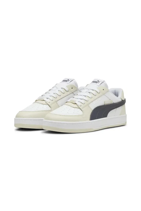 Puma Caven 2.0 VTG Beyaz-Gri Erkek Günlük Ayakkabı - 4