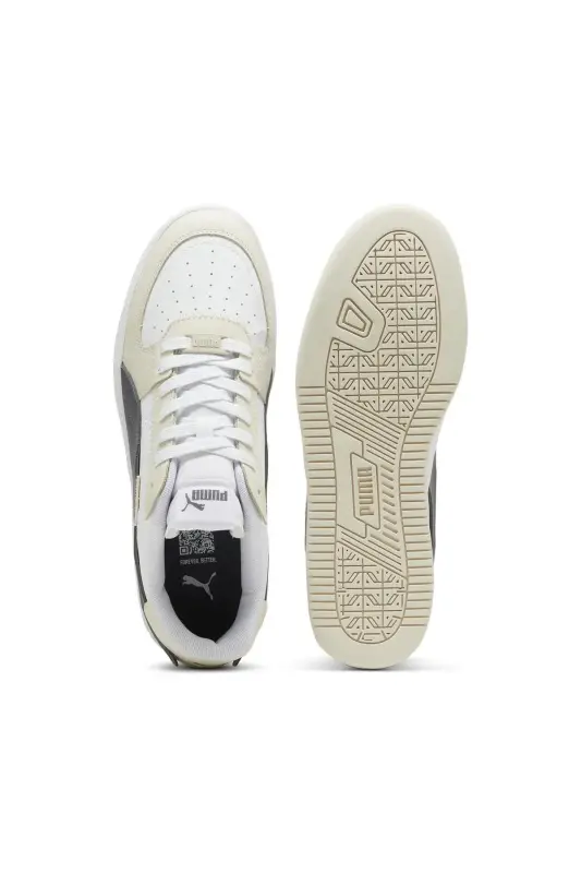 Puma Puma Caven 2.0 VTG Beyaz-Gri Erkek Günlük Ayakkabı - 3