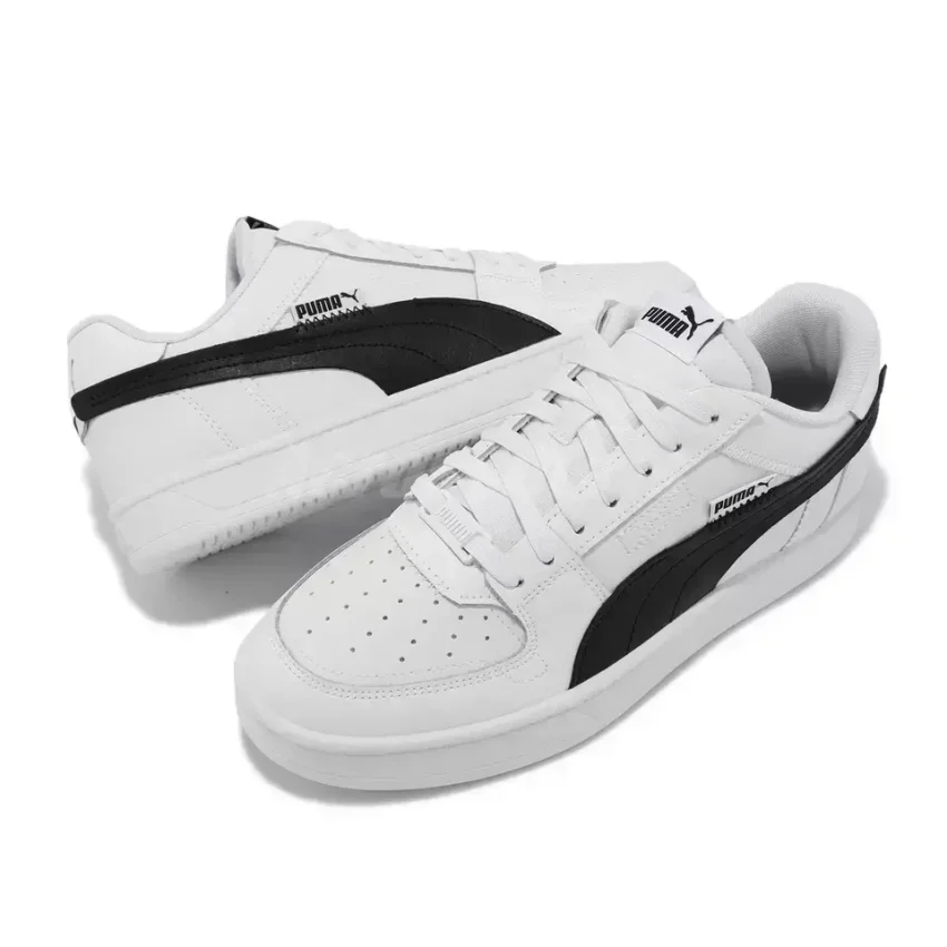 Puma Caven 2.0 VTG Beyaz-Siyah Erkek Günlük Ayakkabı - 4