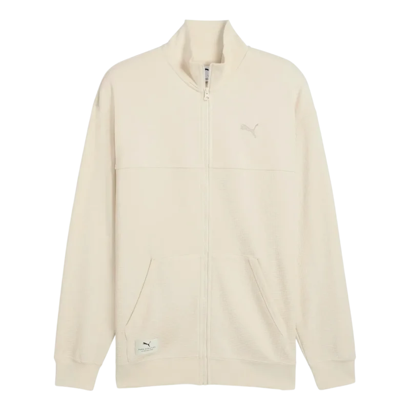 Puma Puma Class Track Jacket Bej Erkek Eşofman Üstü - 4