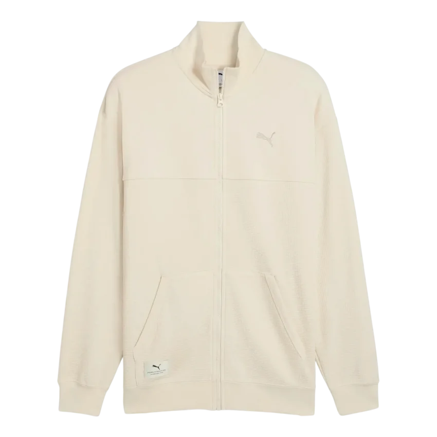 Puma Puma Class Track Jacket Bej Erkek Eşofman Üstü - 4