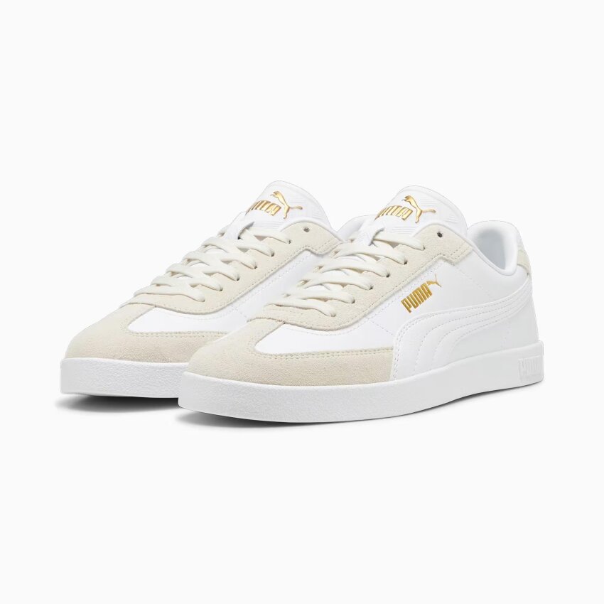 Puma Club II Era Beyaz-Gri Erkek Sneaker Ayakkabı - 5