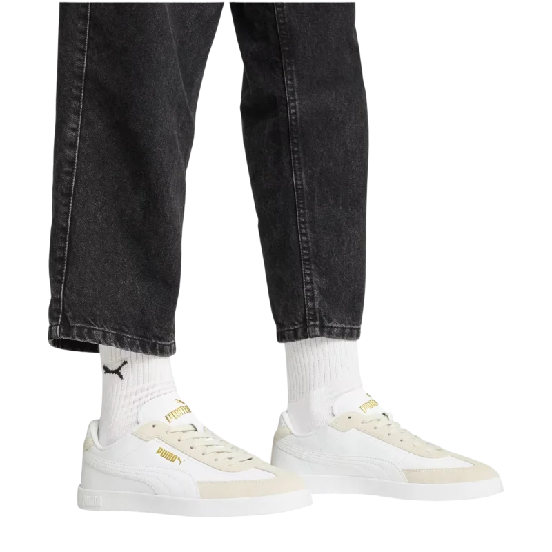 Puma Club II Era Beyaz-Gri Erkek Sneaker Ayakkabı - 7