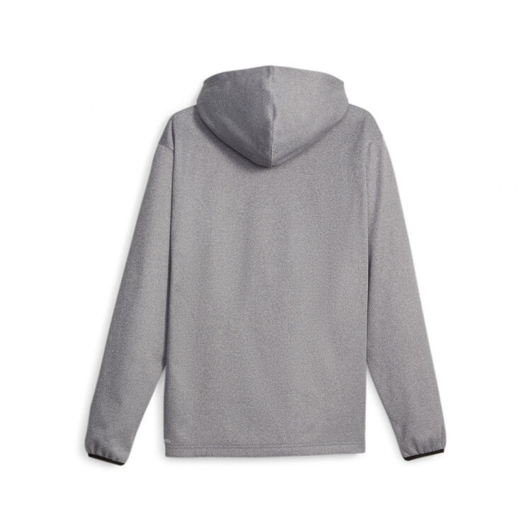 Puma Puma Fit Taped PWRFLEECE Hoodie Gri Erkek Eşofman Üstü - 6