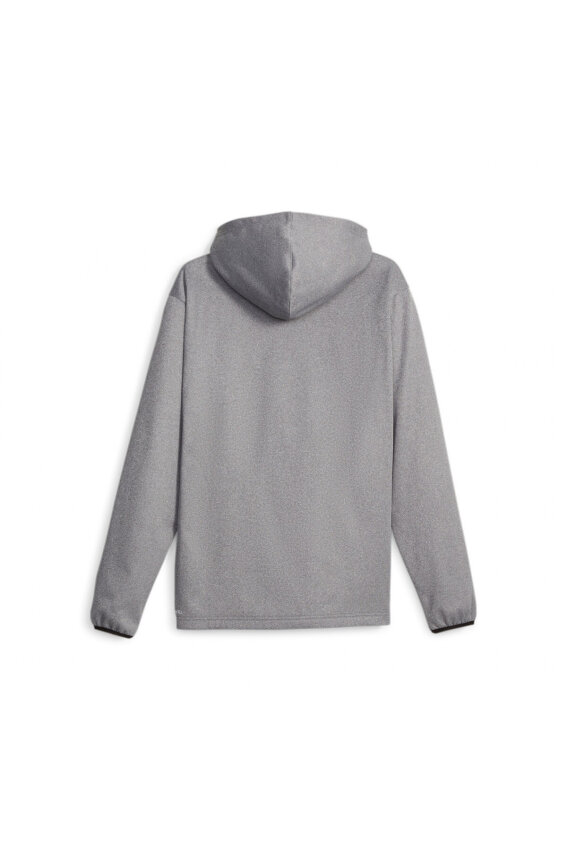 Puma Puma Fit Taped PWRFLEECE Hoodie Gri Erkek Eşofman Üstü - 6