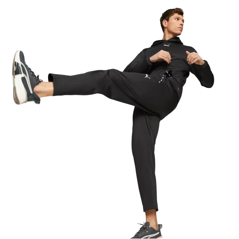 Puma Puma Fit Taped PWRFLEECE Jogger SİYAH Erkek Eşofman Altı - 1