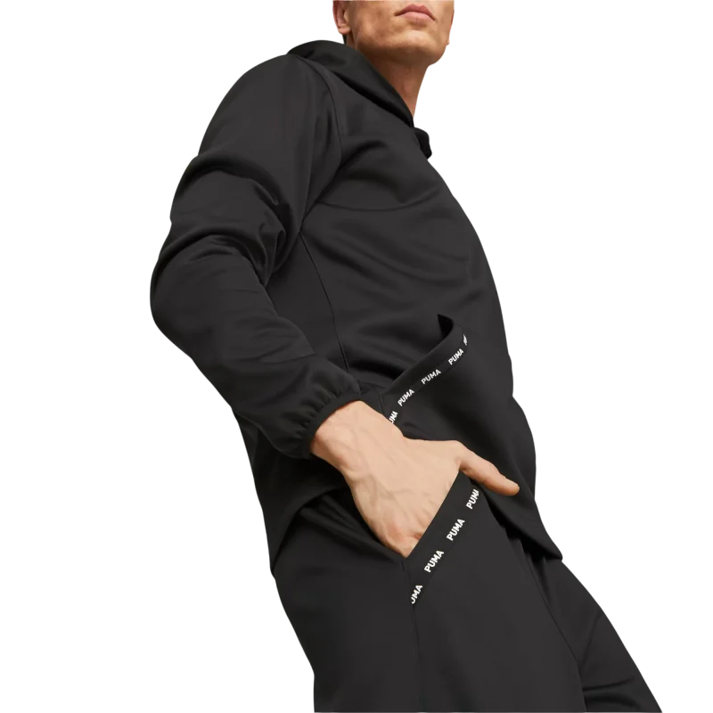 Puma Puma Fit Taped PWRFLEECE Jogger SİYAH Erkek Eşofman Altı - 3