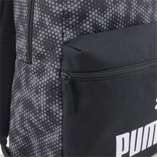 Puma PUMA Phase AOP Backpack Puma Black-DOT A SİYAH Çocuk Sırt Çantası - 6