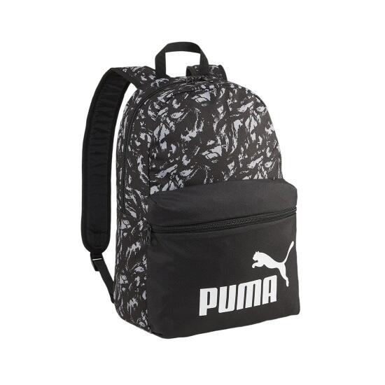 Puma PUMA Phase AOP Backpack Siyah-Gri Kadın Sırt Çantası - 1