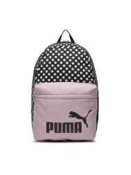 Puma PUMA Phase AOP Backpack Siyah-Pembe Kadın Sırt Çantası - 1