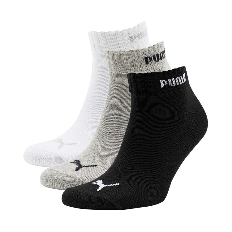Puma Puma Quarter-V 3P Renkli Unisex Çorap - 1