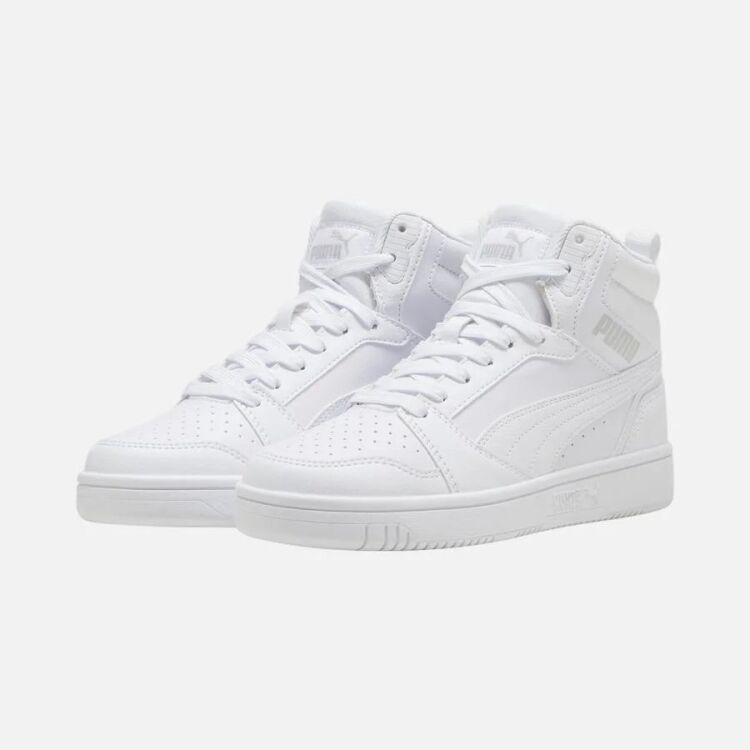 Puma Puma Rebound V6 Mid Jr BEYAZ Çocuk Günlük Ayakkabı - 3