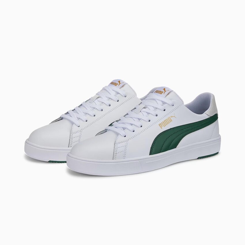 Puma Puma Serve Pro Lite Beyaz-Yeşil Erkek Günlük Ayakkabı - 5