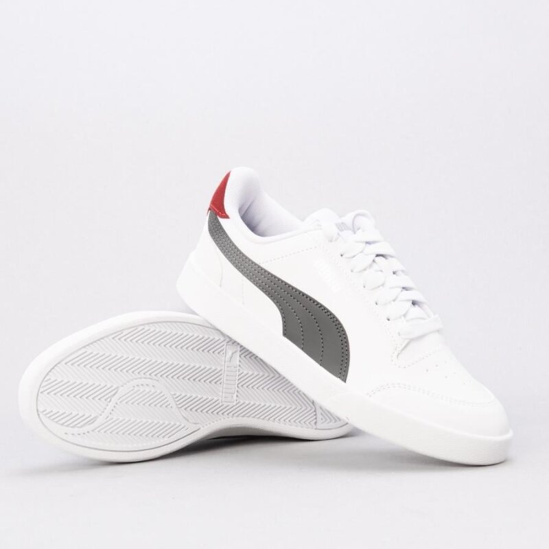 Puma Shuffle Beyaz-Gri Erkek Günlük Ayakkabı - 2