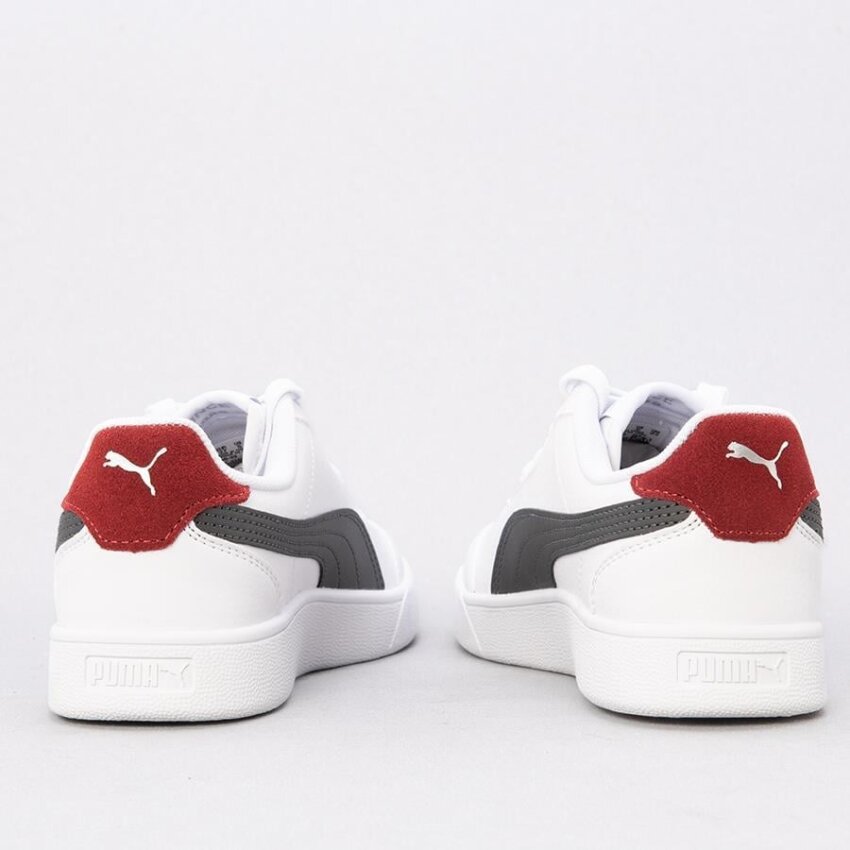 Puma Shuffle Beyaz-Gri Erkek Günlük Ayakkabı - 3