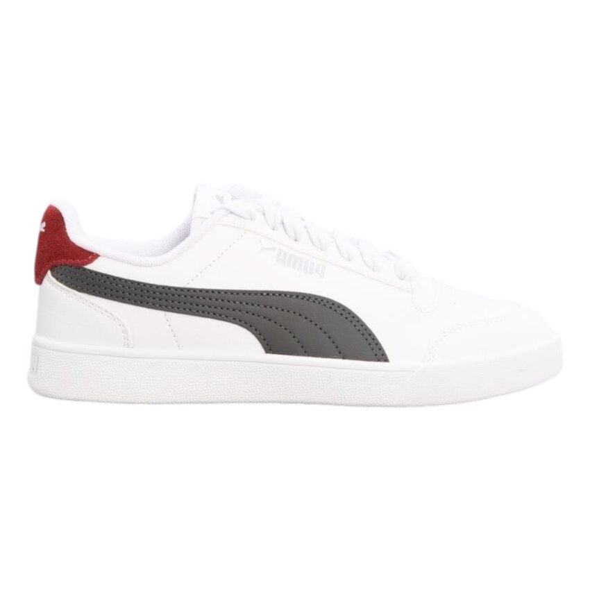 Puma Puma Shuffle Beyaz-Gri Erkek Günlük Ayakkabı - 1