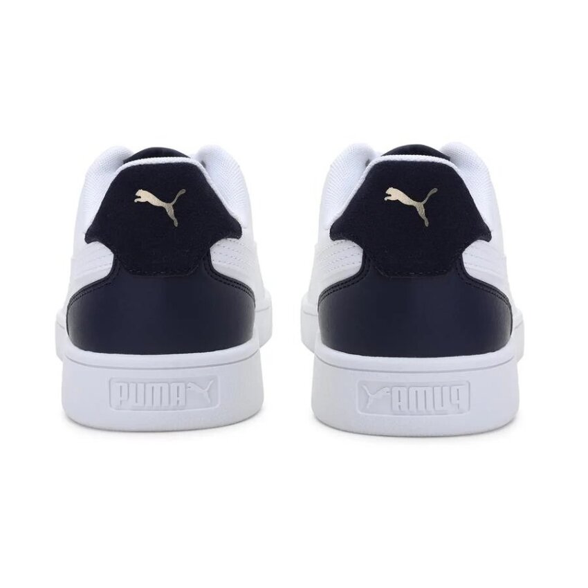 Puma Puma Shuffle Beyaz-Lacivert-Altın Erkek Günlük Ayakkabı - 4