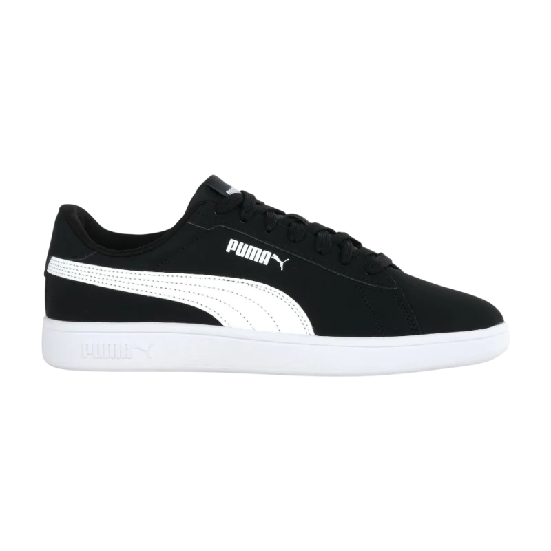 Puma Smash 3.0 Buck Siyah Erkek Günlük Ayakkabı - 1