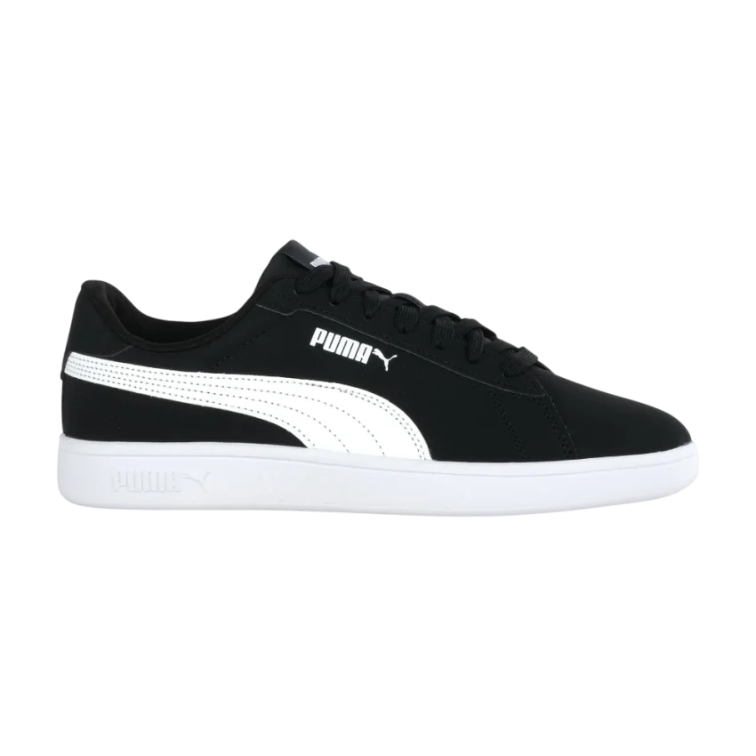 Puma Smash 3.0 Buck Siyah Erkek Günlük Ayakkabı - 1