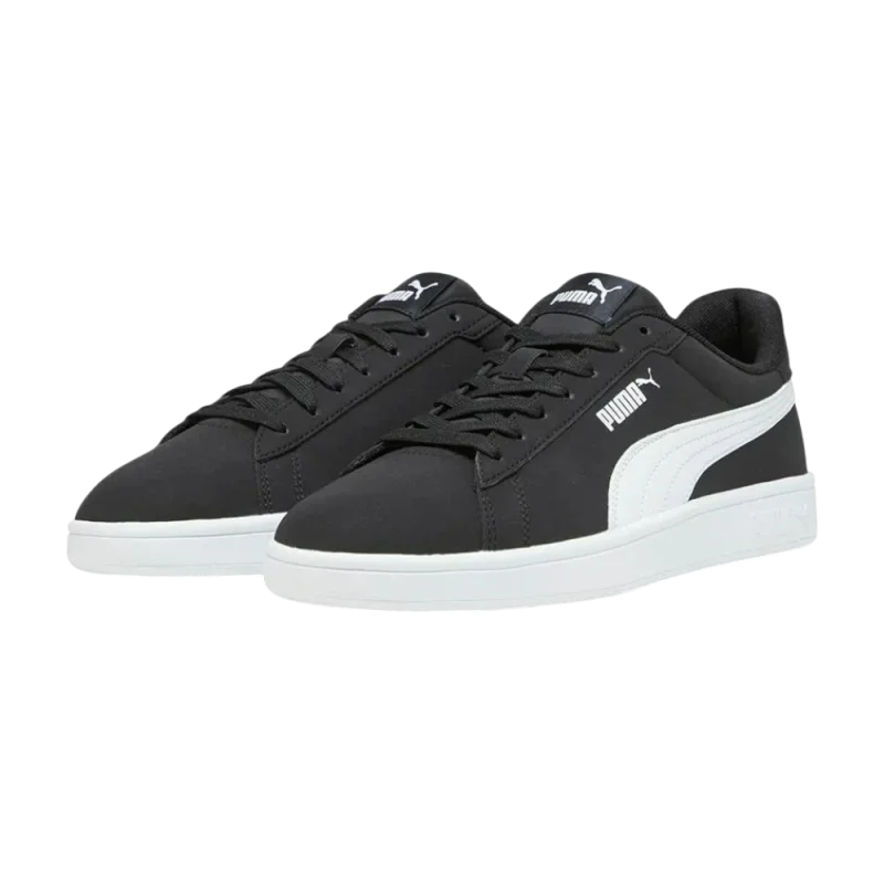 Puma Smash 3.0 Buck Siyah Erkek Günlük Ayakkabı - 3