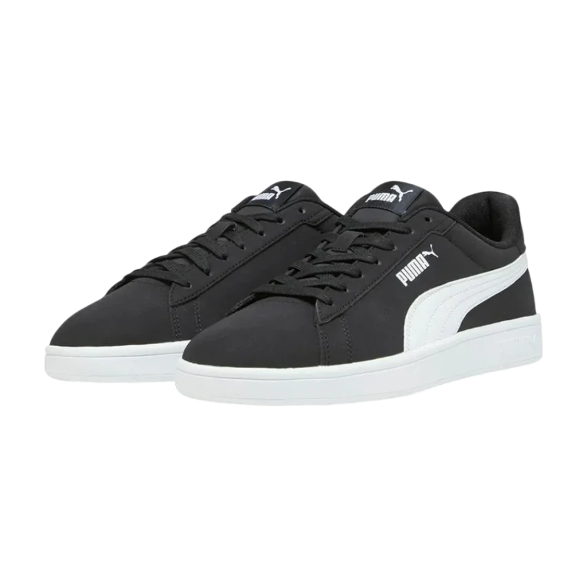 Puma Smash 3.0 Buck Siyah Erkek Günlük Ayakkabı - 3