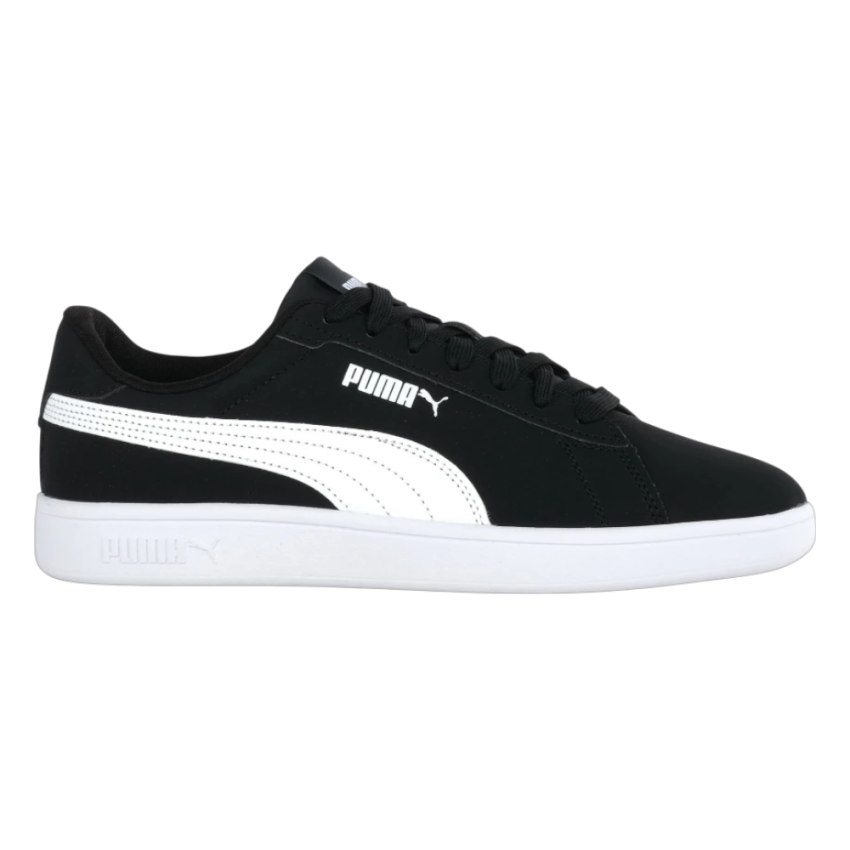 Puma Smash 3.0 Buck Siyah Erkek Günlük Ayakkabı - 1