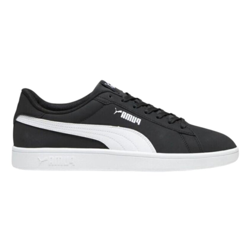 Puma Puma Smash 3.0 Buck SİYAH Erkek Tenis Ayakkabısı - 1