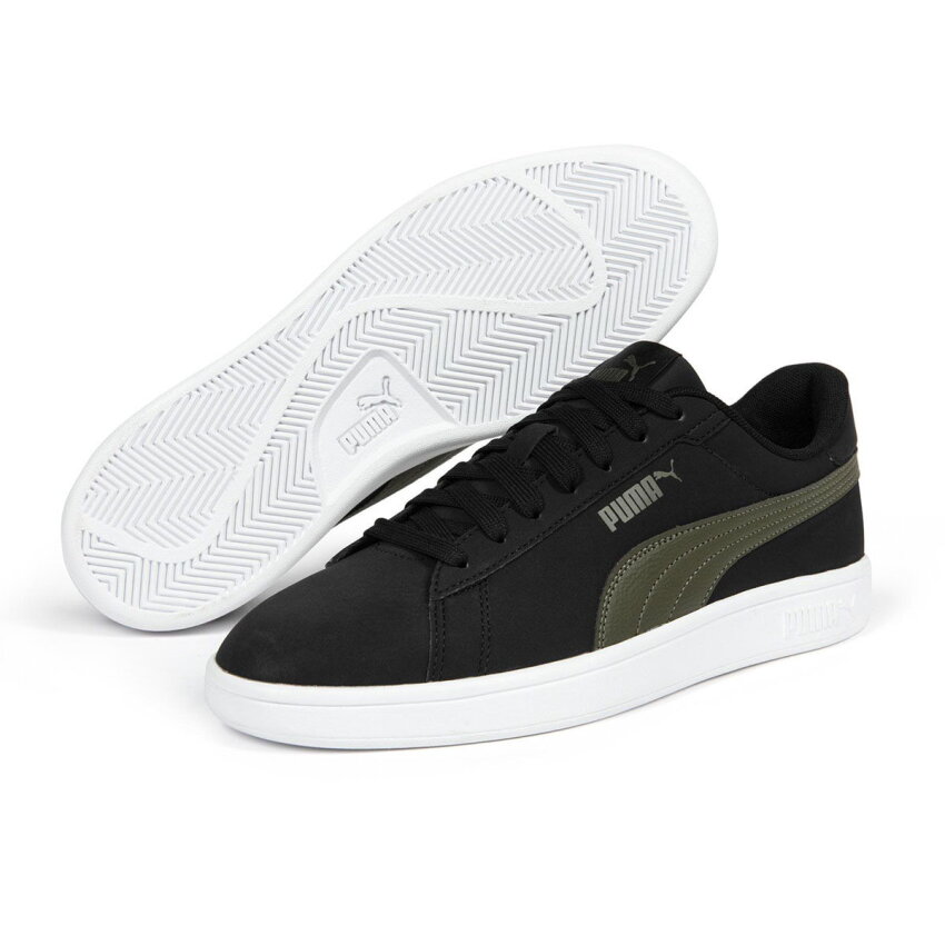 Puma Smash 3.0 Buck Siyah Erkek Günlük Ayakkabı - 3