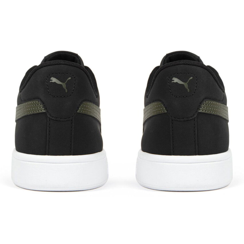 Puma Smash 3.0 Buck Siyah Erkek Günlük Ayakkabı - 4