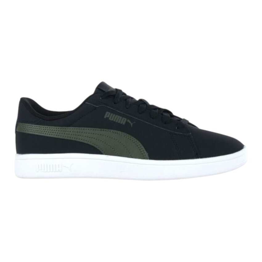 Puma Puma Smash 3.0 Buck SİYAH Erkek Tenis Ayakkabısı - 1