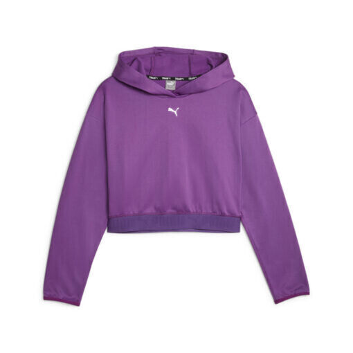 Puma Puma Strong Power Fleece Hoodie Mor Kadın Eşofman Üstü - 3