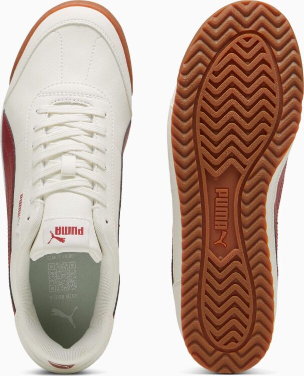 Puma Turino II Beyaz-Kırmızı Erkek Sneaker Ayakkabı - 3