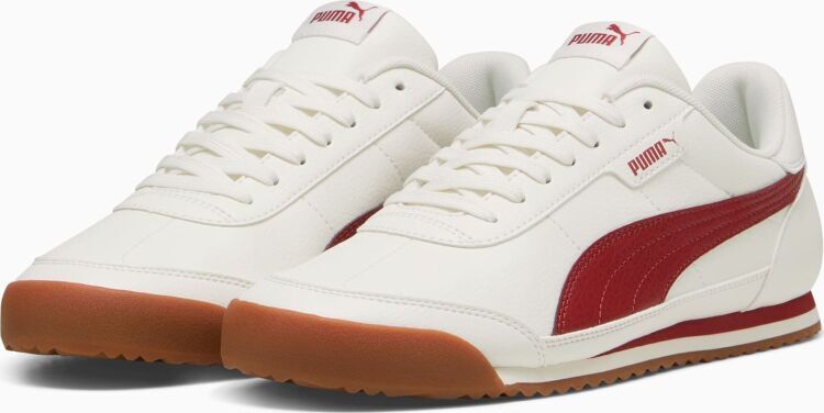 Puma Turino II Beyaz-Kırmızı Erkek Sneaker Ayakkabı - 6