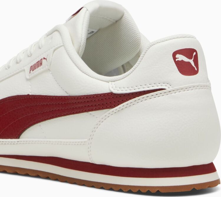 Puma Turino II Beyaz-Kırmızı Erkek Sneaker Ayakkabı - 7