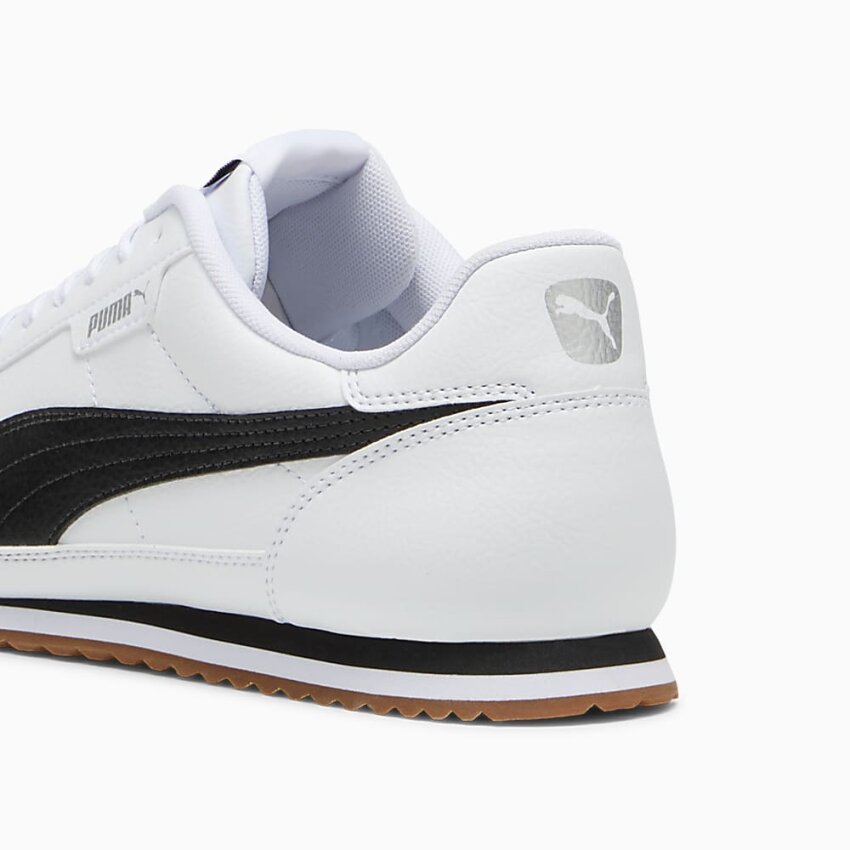 Puma Puma Turino II Beyaz-Siyah Erkek Sneaker Ayakkabı - 3