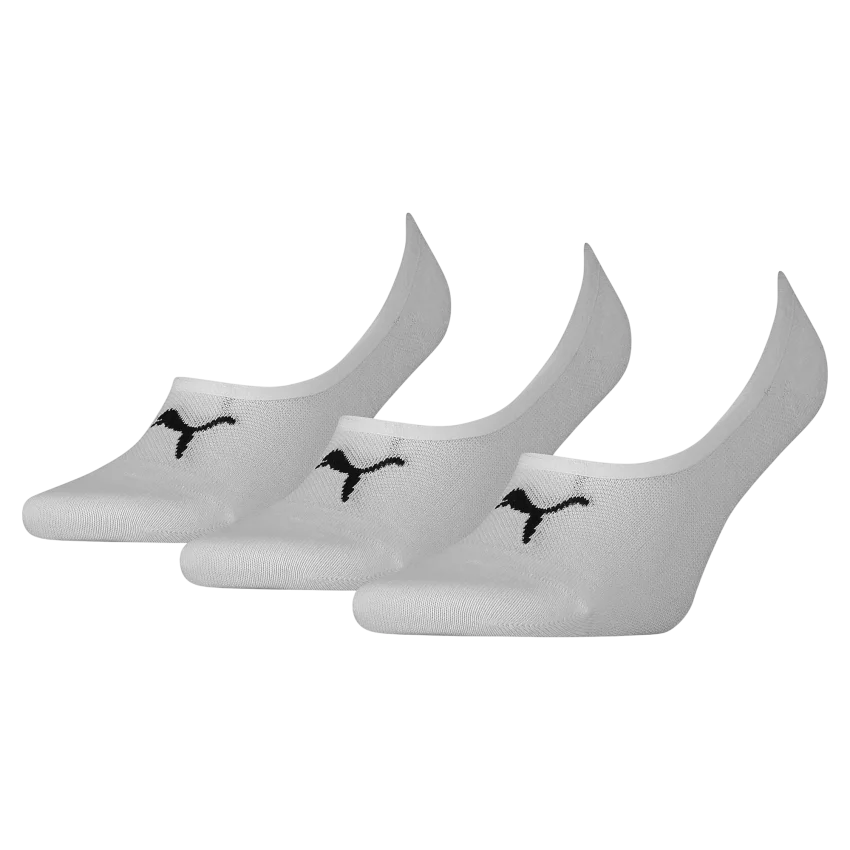 Puma Footie 3P Beyaz Unisex Çorap - 1